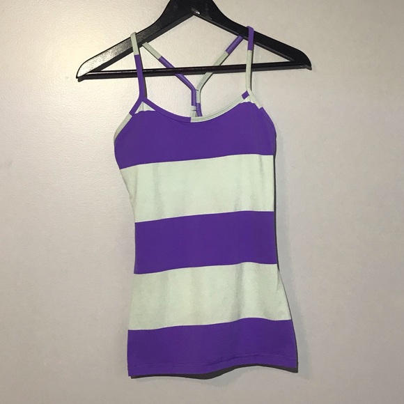 lululemon athletica Tops - Lululemon Power Y Tank Top Size 4